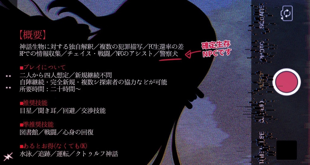 【Call of Cthulhu】リベンジマッチ・ファクトフルネス【November Dogs】