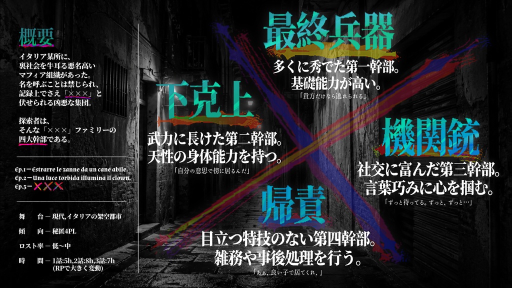 Family vow【クトゥルフ神話TRPG】