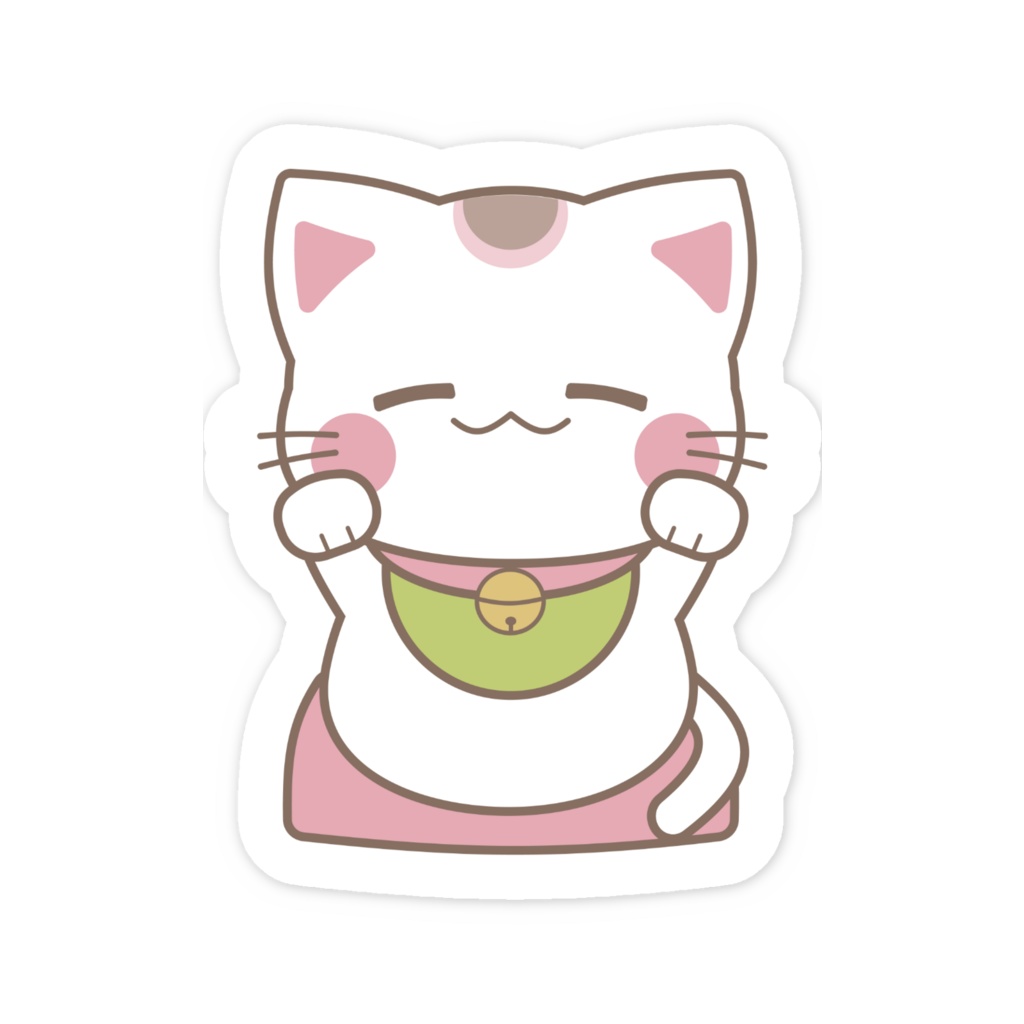 まねきにゃん(Ver.桜餅)