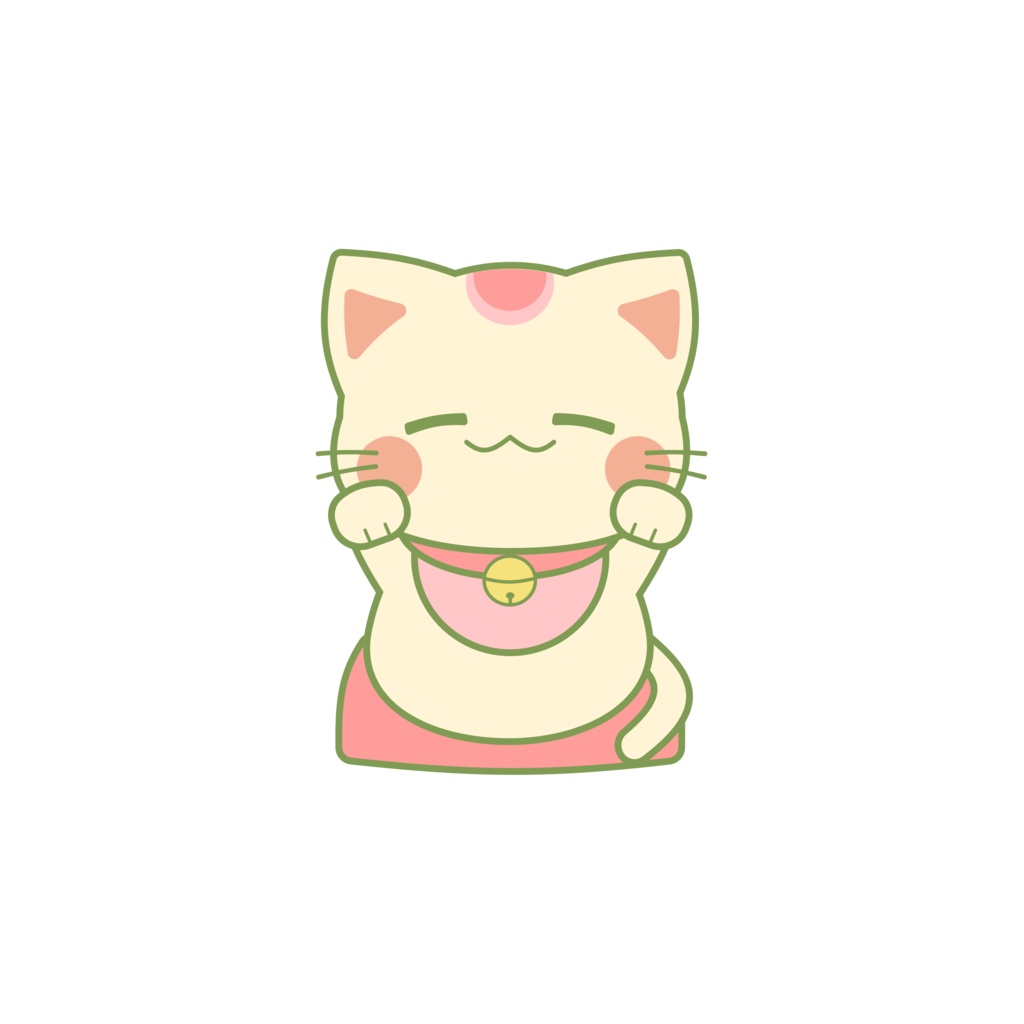 まねきにゃん(Ver.花束)