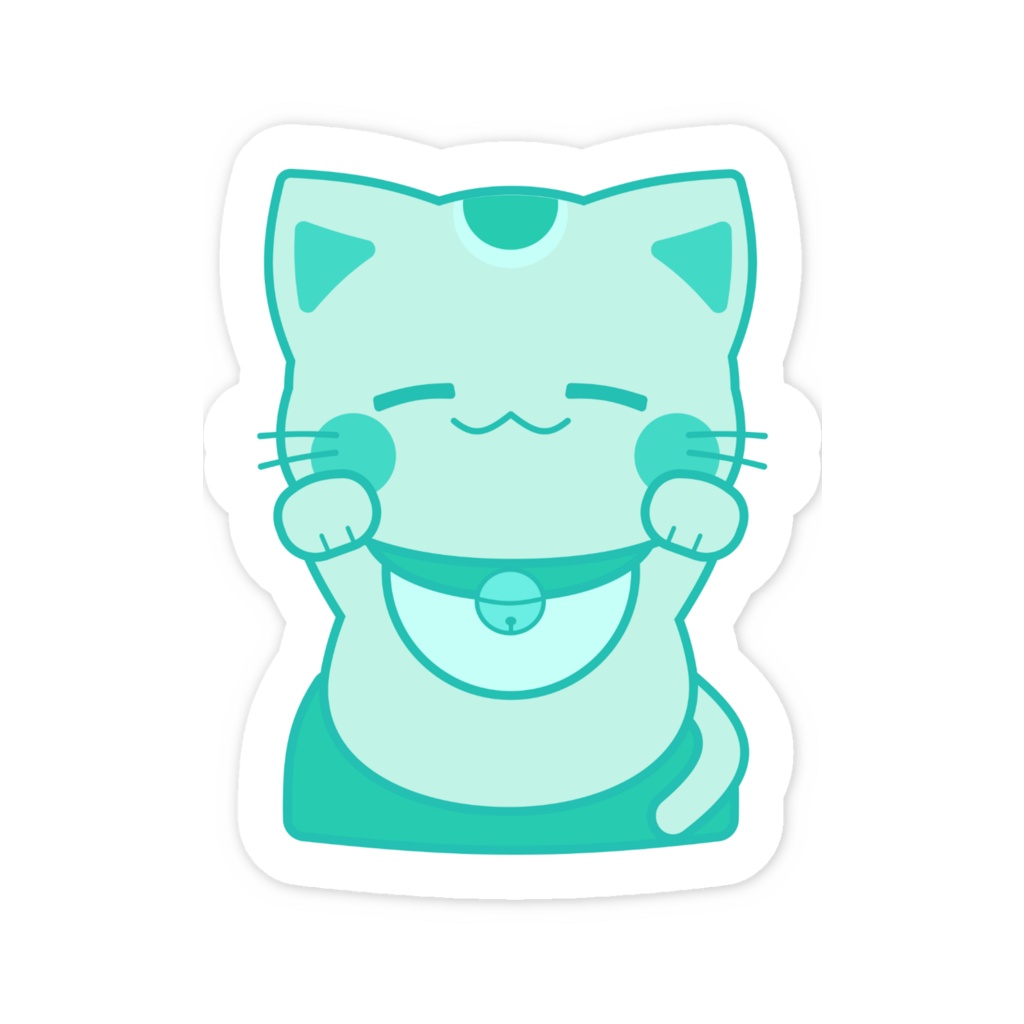 まねきにゃん(Ver.マリンブルー)