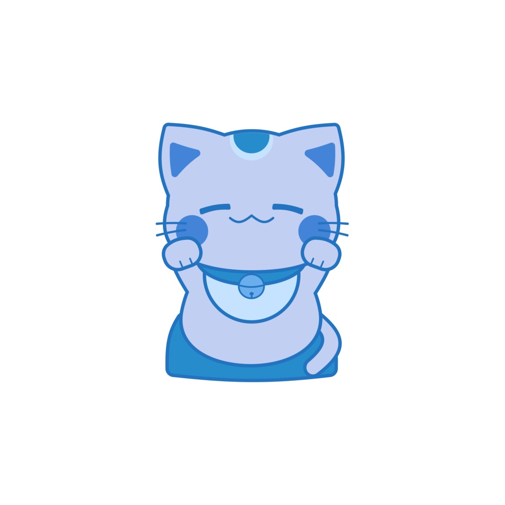 まねきにゃん（Ver.ブルー）