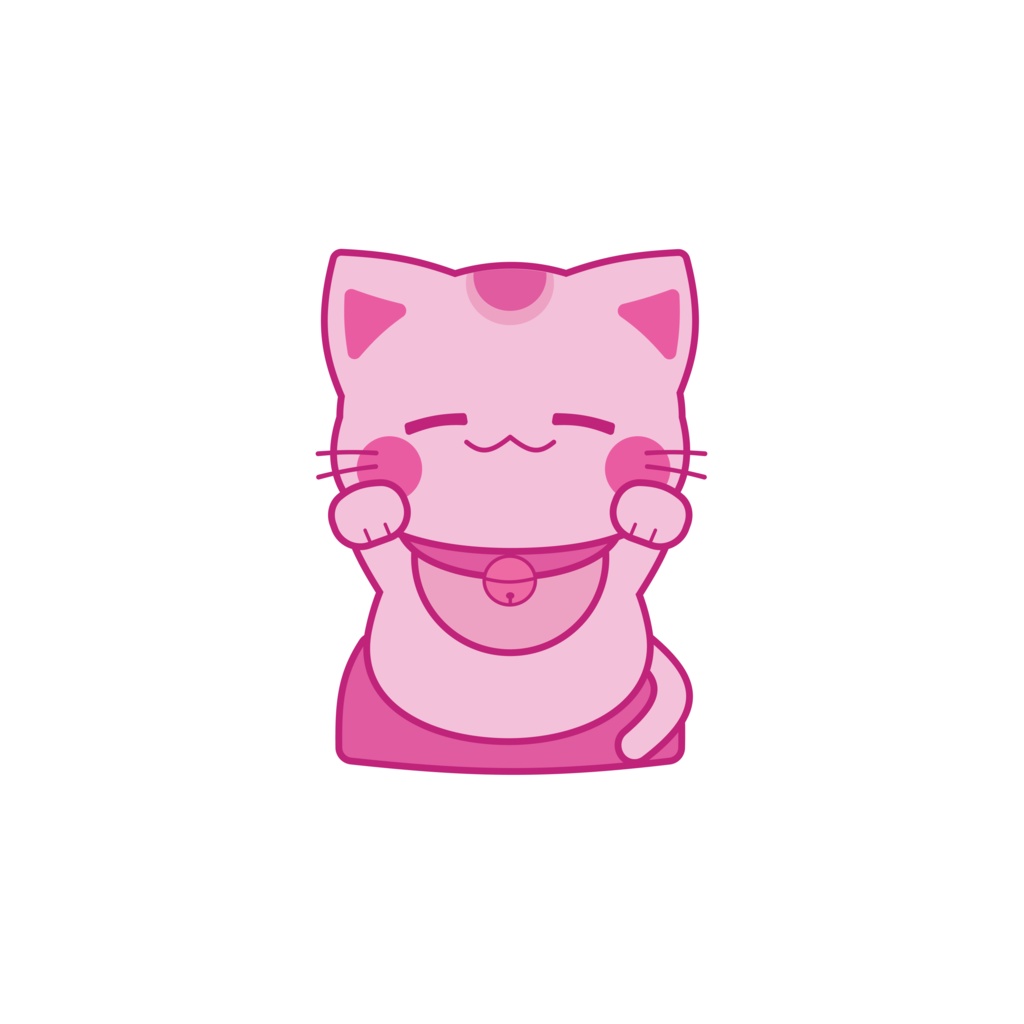 まねきにゃん(Ver.ピンク)