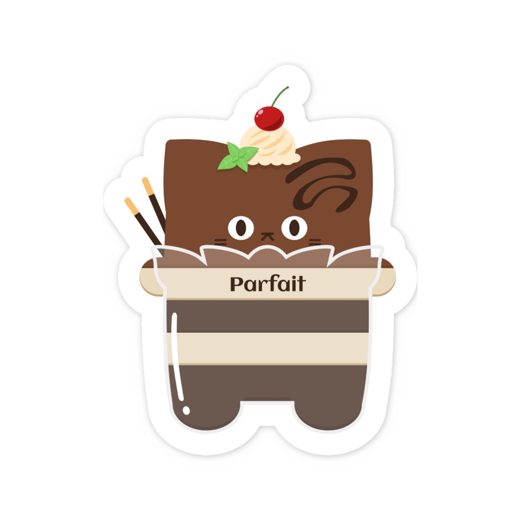 あまいにゃん(Ver.チョコパフェ)