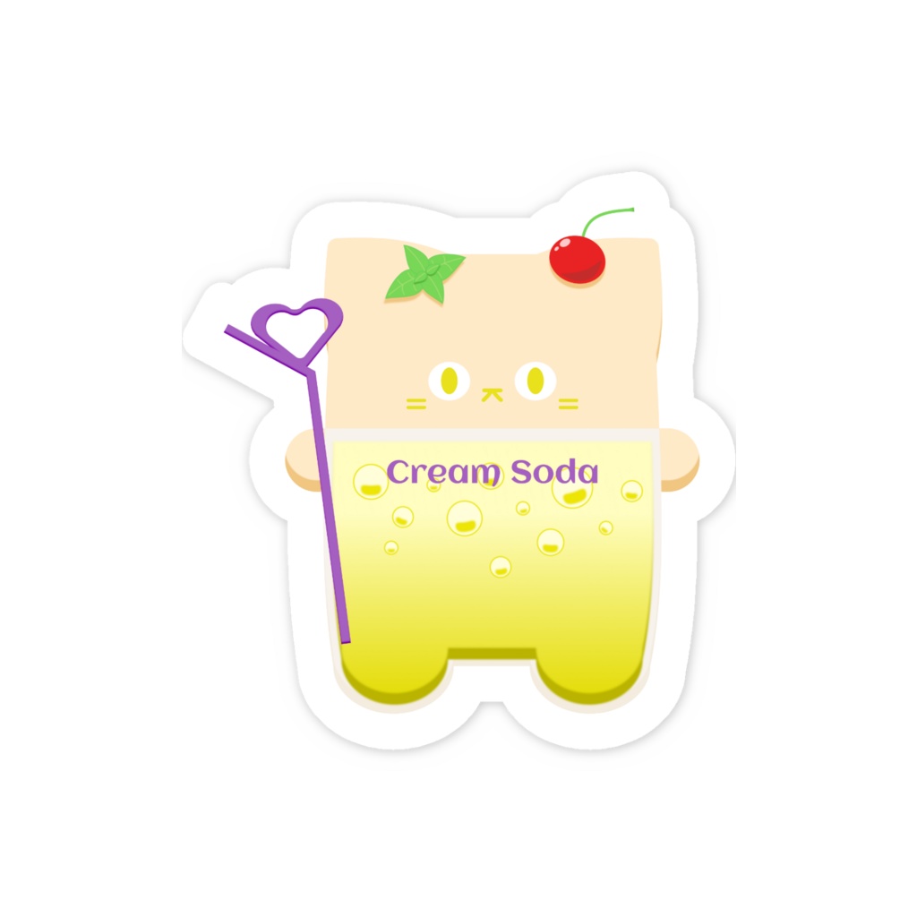 あまいにゃん(Ver.レモンクリームソーダ)