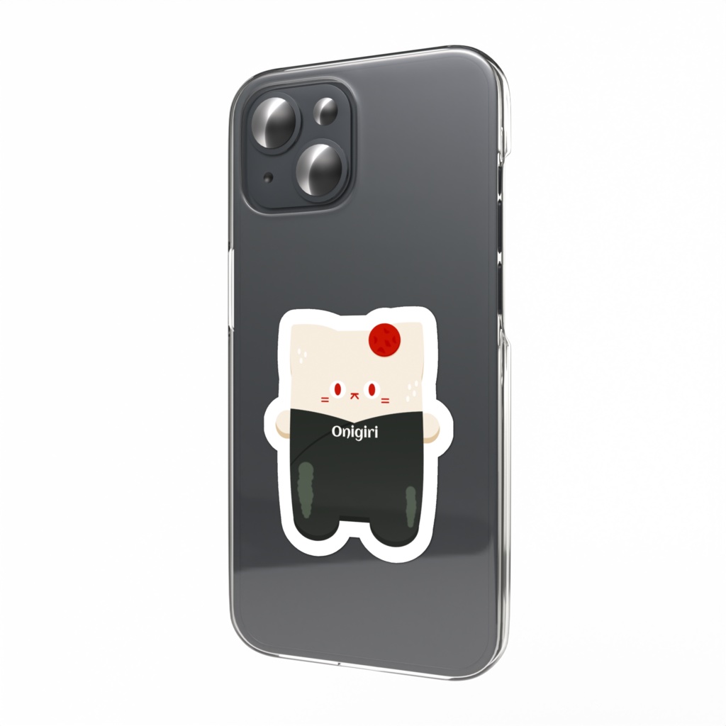 ごはんにゃん(Ver.梅おにぎり)