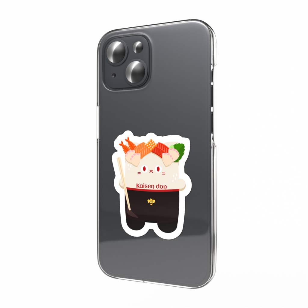 ごはんにゃん(Ver.海鮮丼)