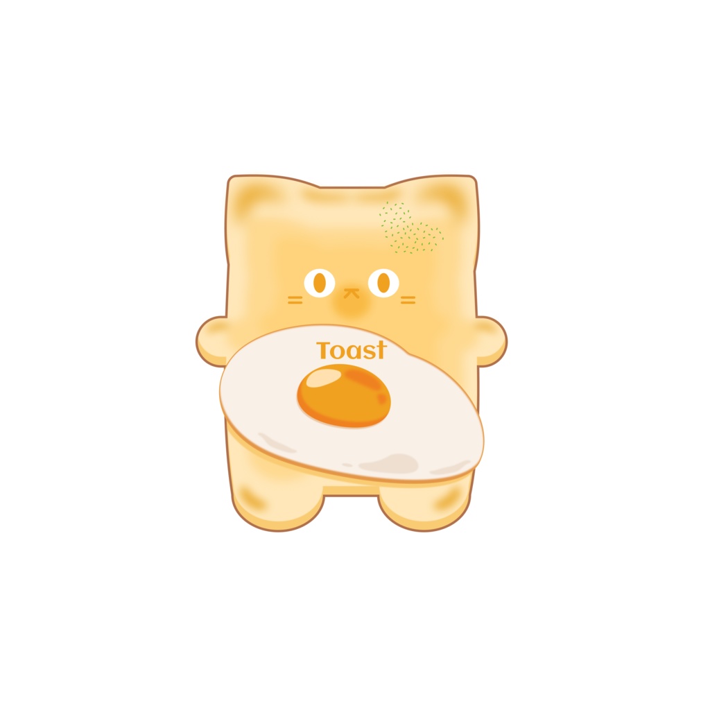 ごはんにゃん（Ver.目玉焼き）