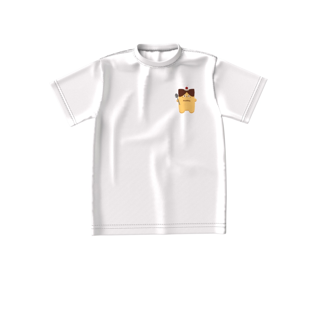 あまいにゃんTシャツ(Ver.プリン)