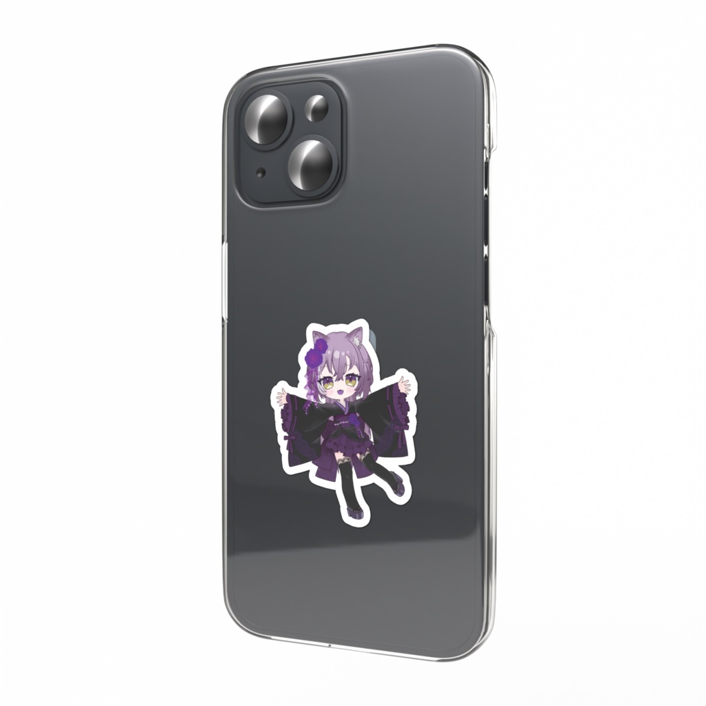 黒魔はちや(2026年お正月)ステッカー