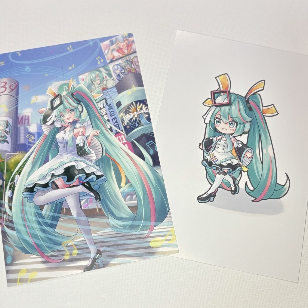 両面ポストカード(MIKU EXPO10th)