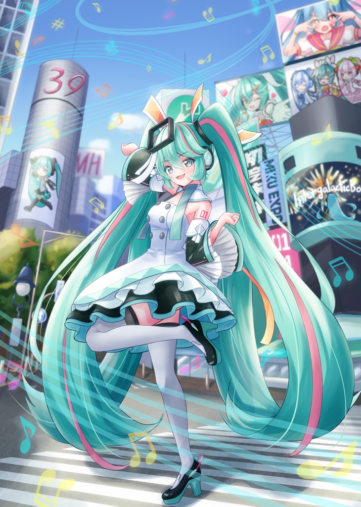両面ポストカード（MIKU EXPO10th）