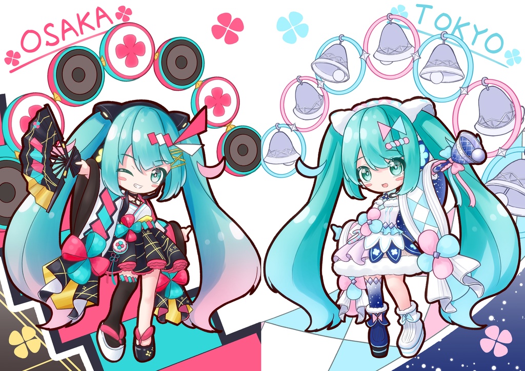 両面ポストカード（マジカルミライ2020）