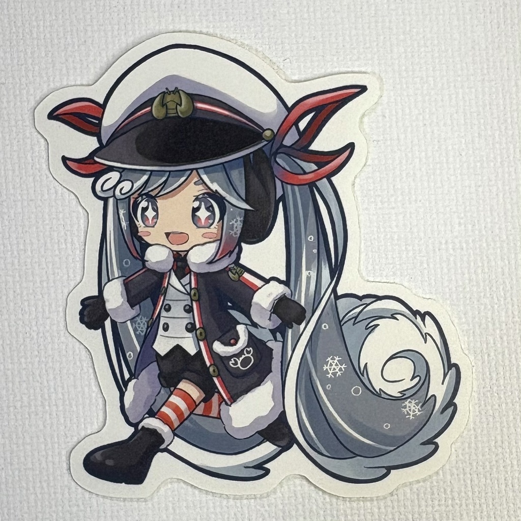 てつなぎステッカー 雪ミクAセット(9枚入り)