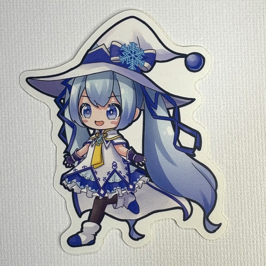 てつなぎステッカー 雪ミクAセット(9枚入り)
