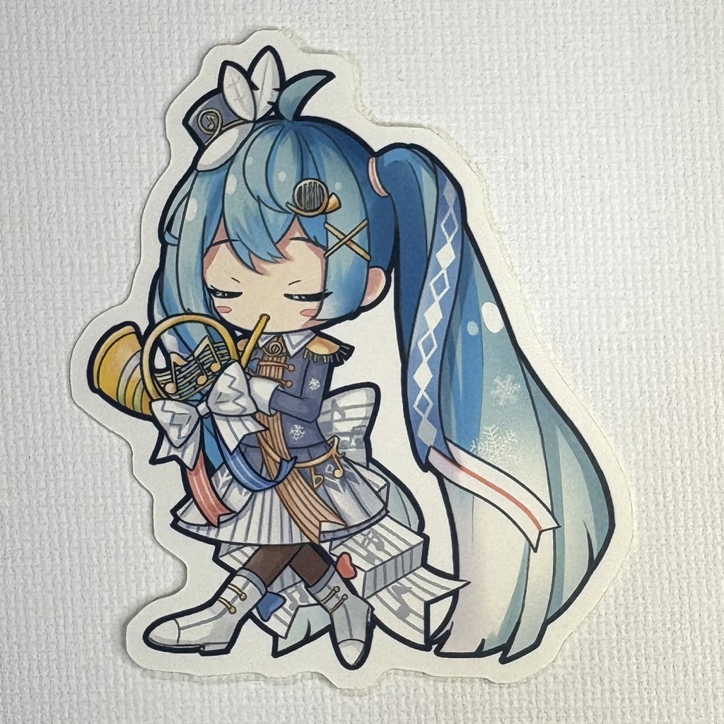 てつなぎステッカー 雪ミクAセット(9枚入り)