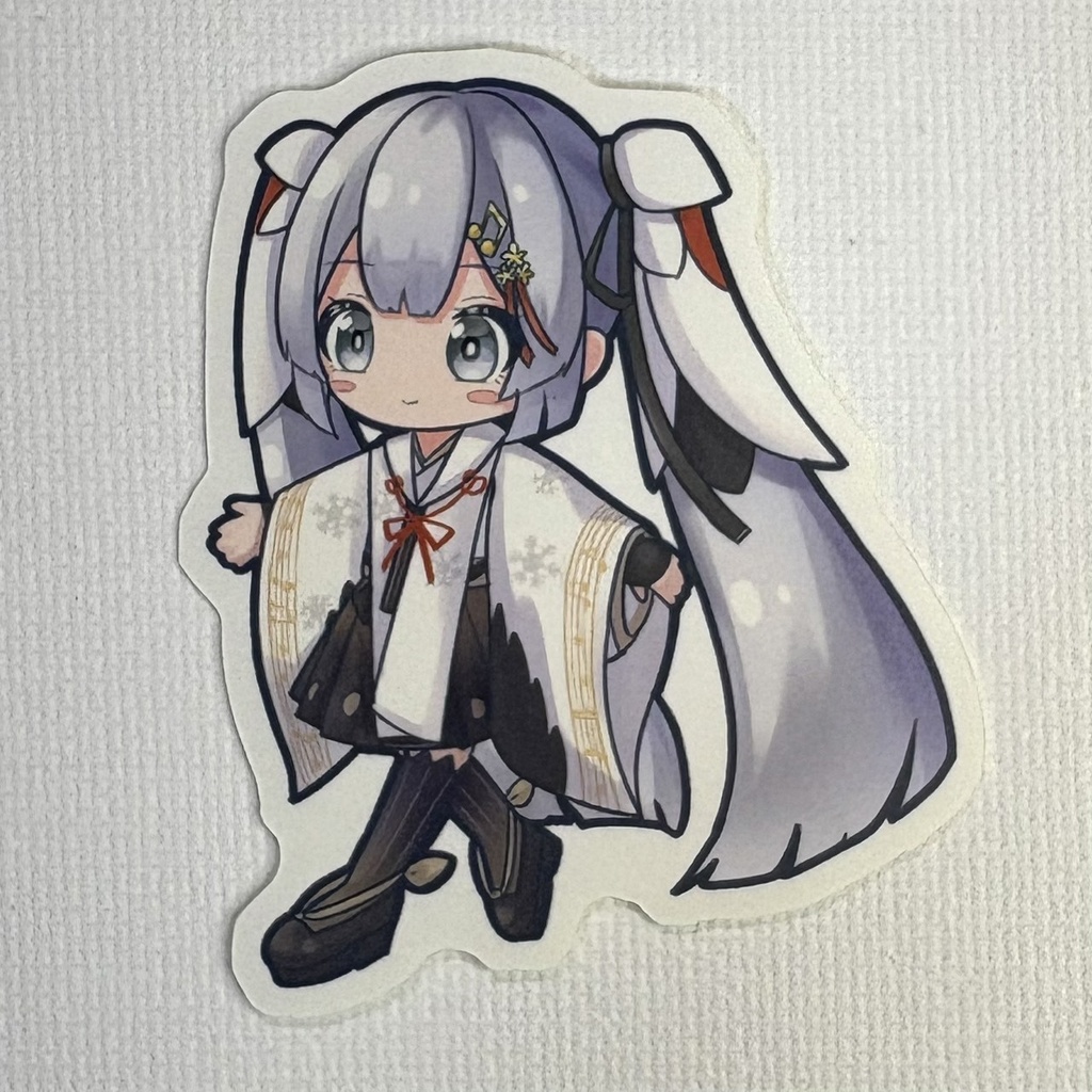 てつなぎステッカー 雪ミクAセット(9枚入り)