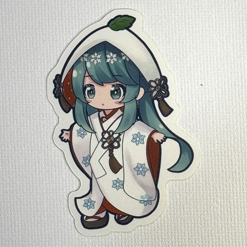 てつなぎステッカー 雪ミクBセット(8枚入り)