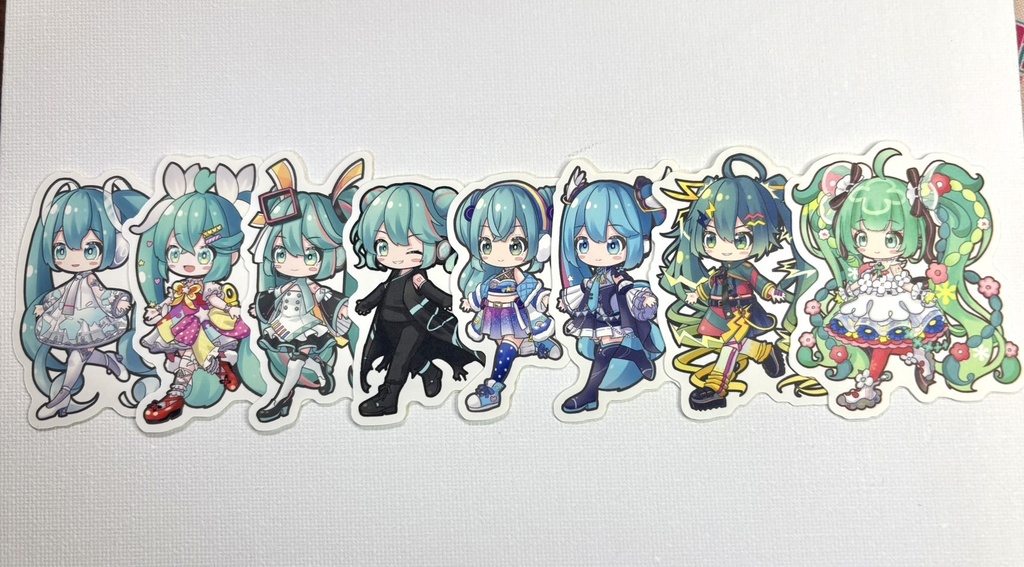 てつなぎステッカー EXPOツアーセット(8枚入り)