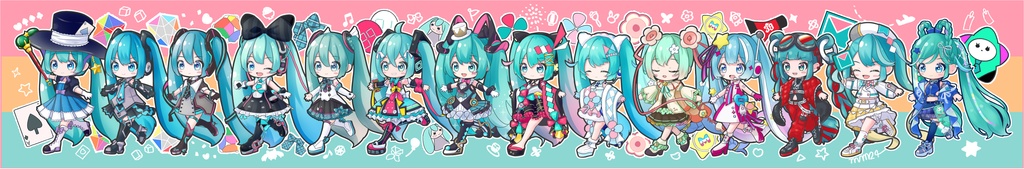 マジカルミライマスキングテープ
