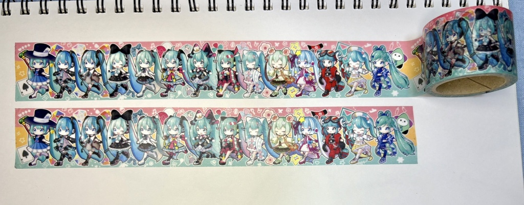 マジカルミライマスキングテープ