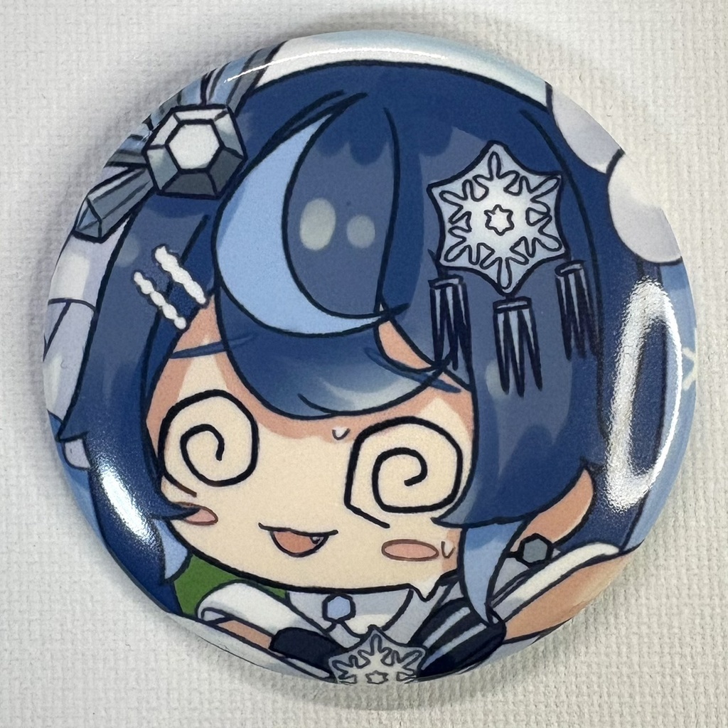 雪ミク缶バッジ