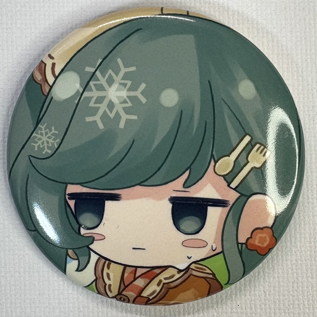 雪ミク缶バッジ