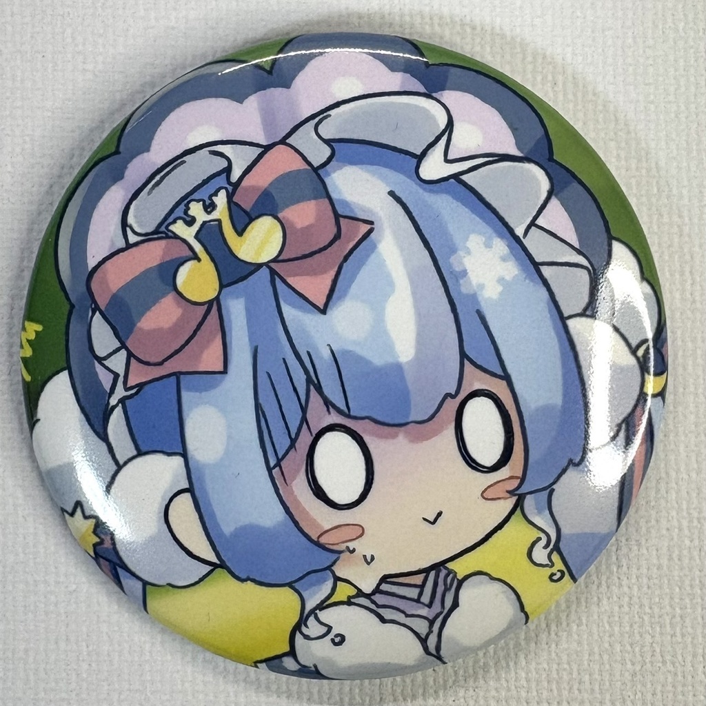 雪ミク缶バッジ