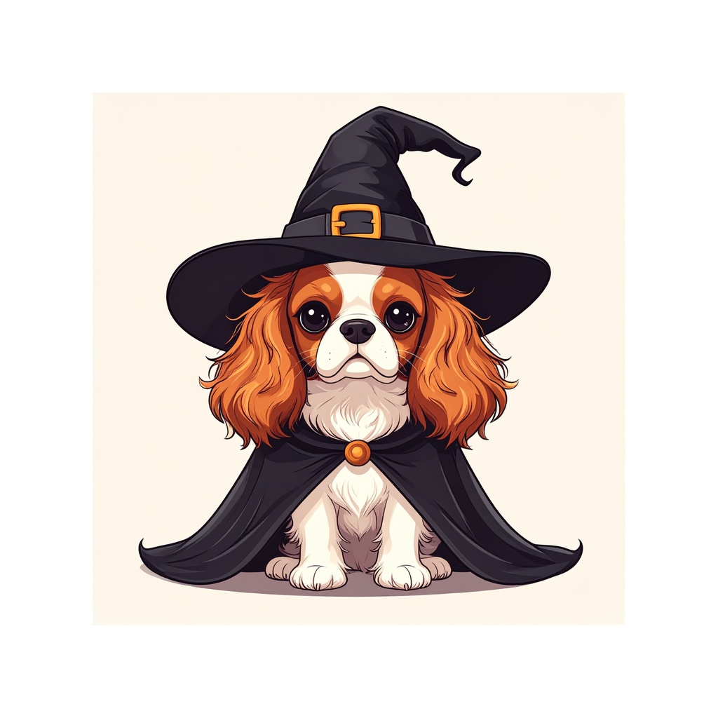 🎃キャバリアのハロウィンコスプレ🍭