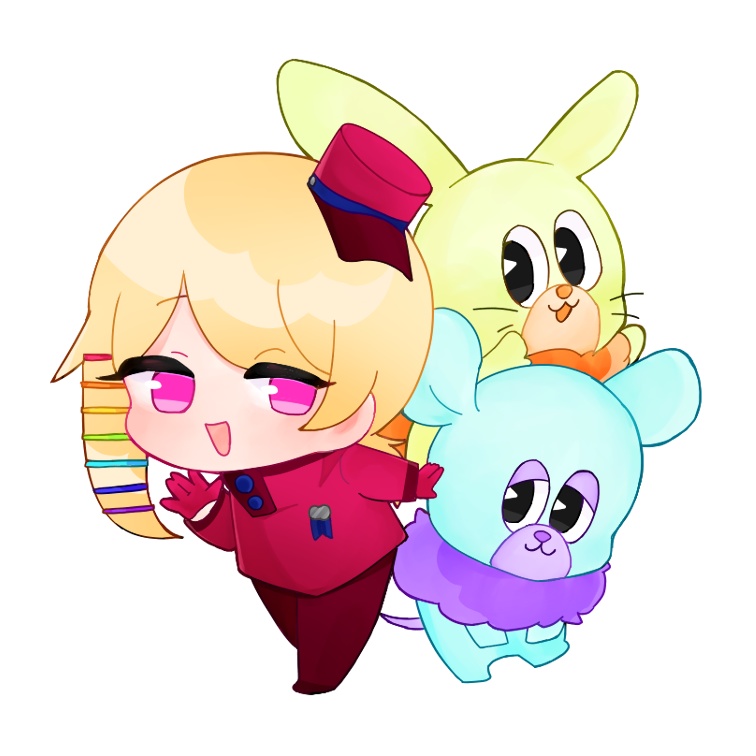 ナナキ＆うさねずアクキー