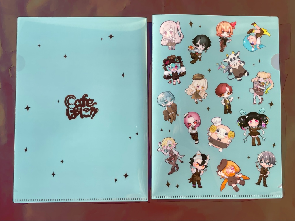 Cafeぱに!公式クリアファイル