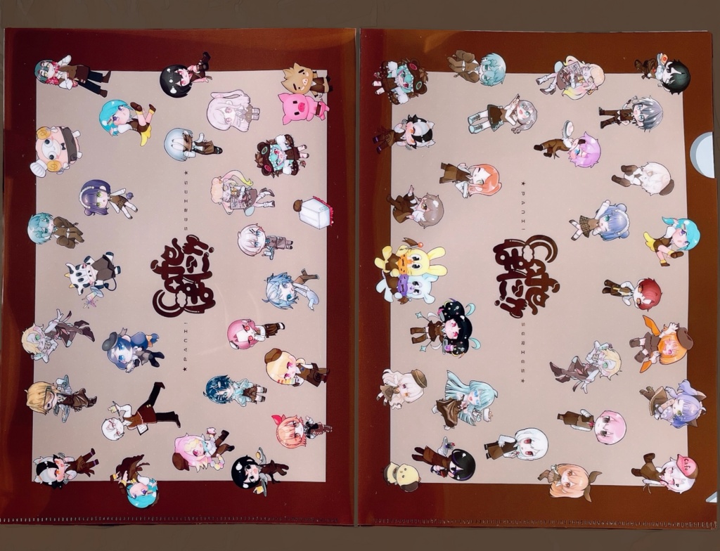 Cafeぱに!公式クリアファイル