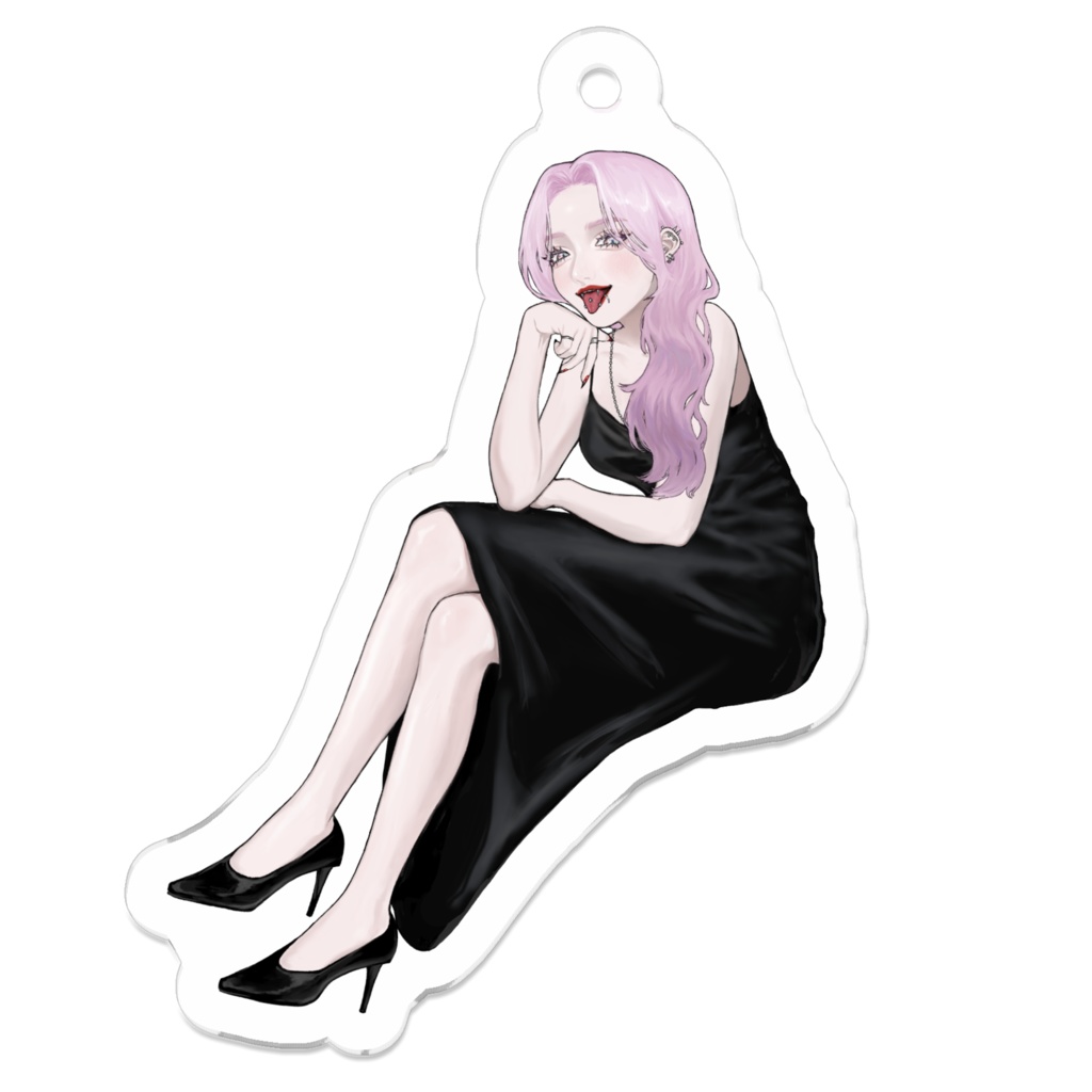 白瀬紫乃アクリルキーホルダー