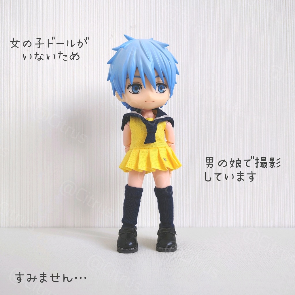 夏セーラー【オビツ11】ノーマルサイズのみ/身長調整不可