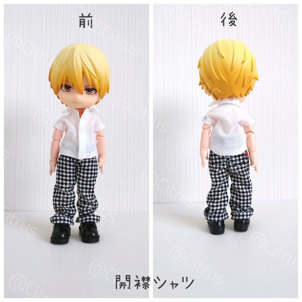 重ね着用スリムシャツ【オビツ11】ノーマル/身長調整サイズ共用