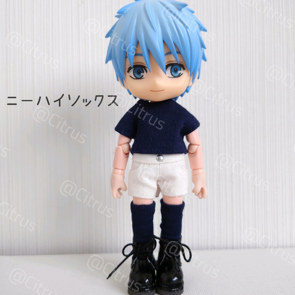 靴下3サイズセット【オビツ11】ノーマル/身長調整サイズ共用