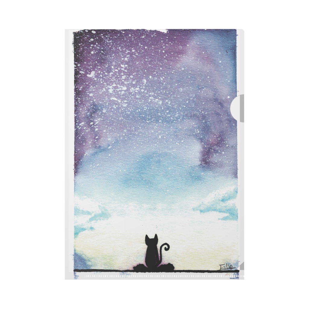 夜空と猫 - filie art - BOOTH 夜空と猫 - filie art - BOOTH