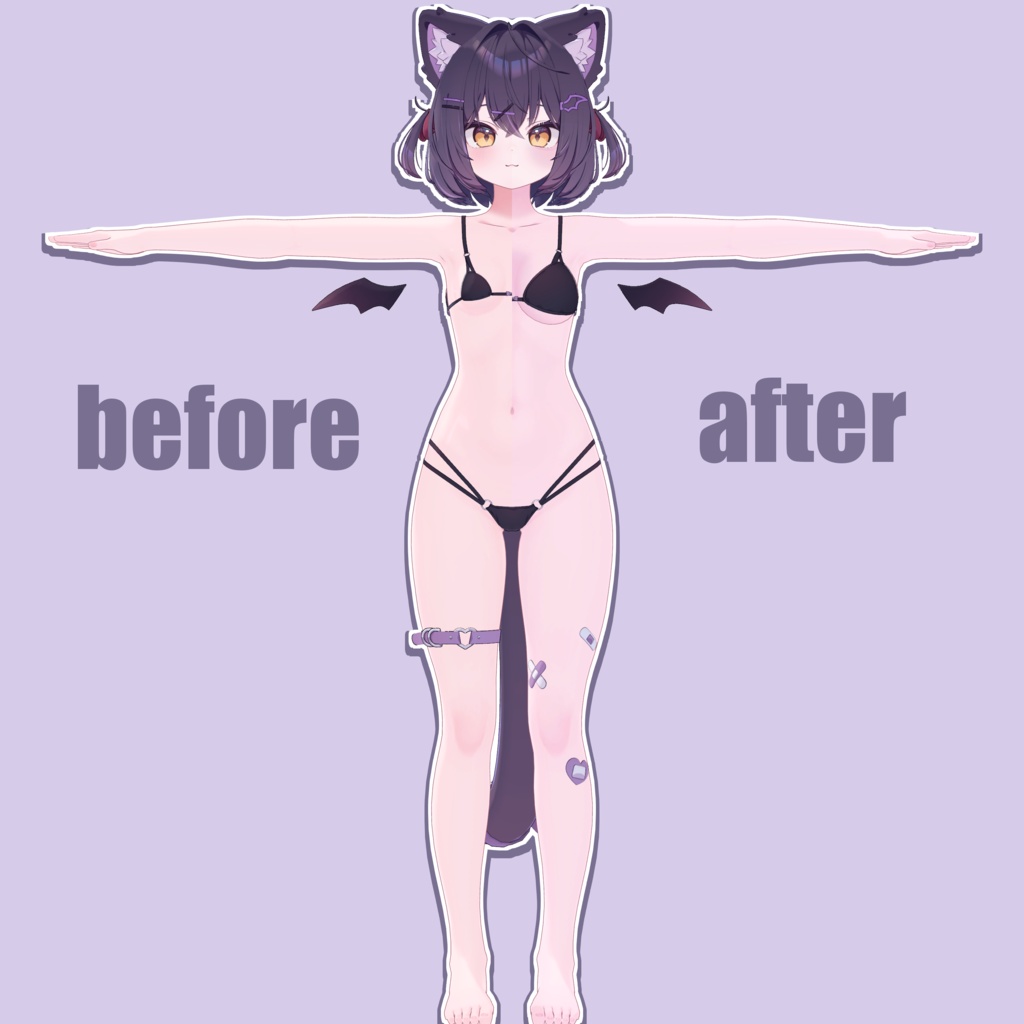 【ショコラ専用】Body&Face MakeUp Texture