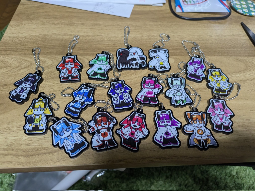 ぺそらぼアクキー Ver.8