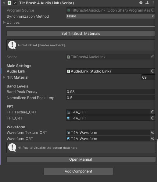 [無料]TiltBrush4AudioLink