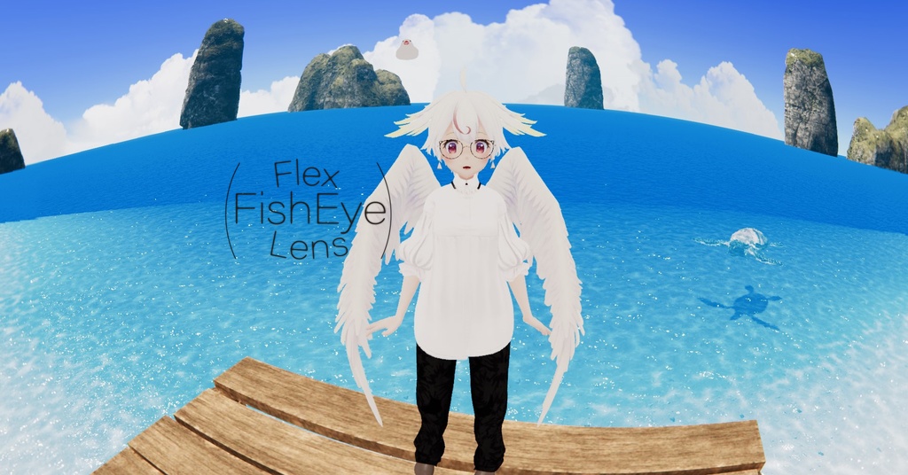 【VRChat】Flex FishEye Lens