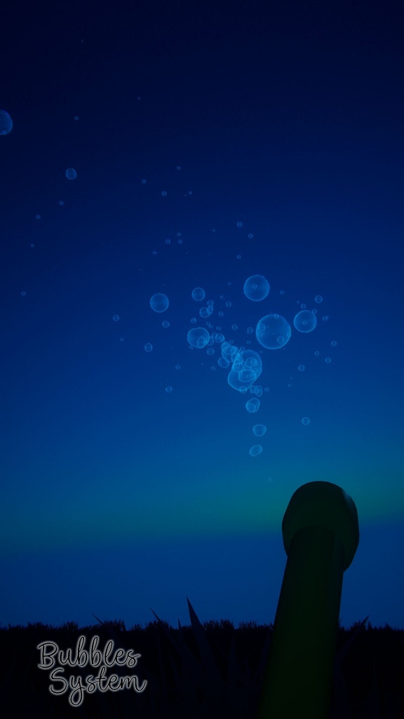Bubbles System (シャボン玉ギミック)