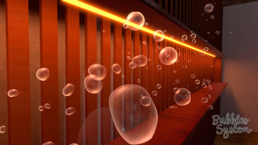 Bubbles System (シャボン玉ギミック)