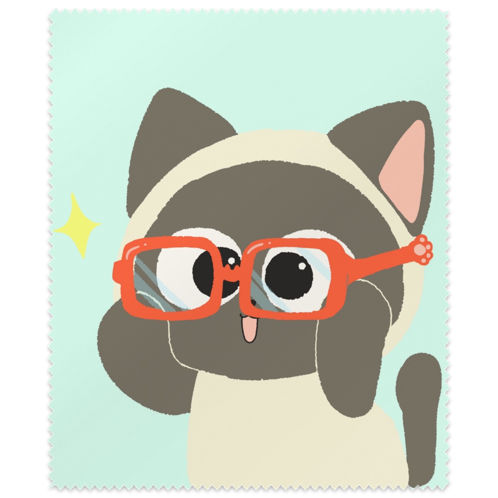 しゃむちゃんメガネ拭き