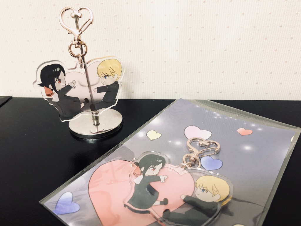 アクリルキーホルダー(白かぐ)