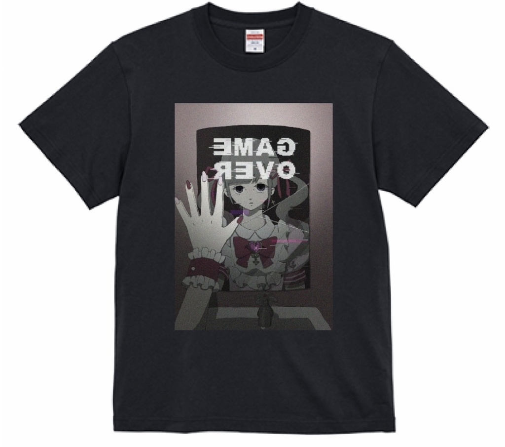 GAME OVER Tシャツ(仮想)
