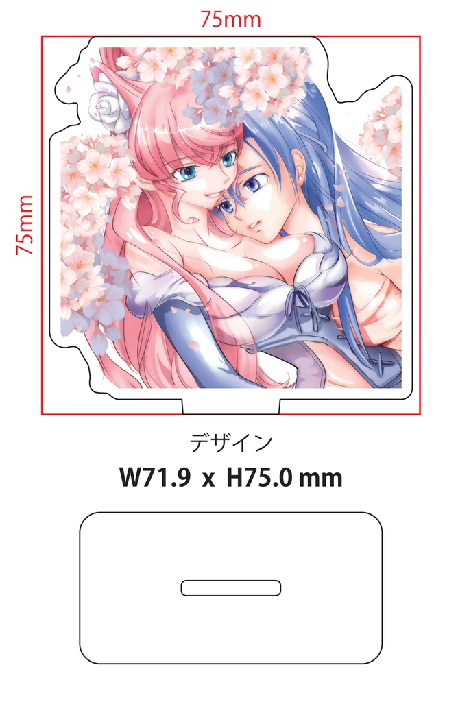 つばマリアクリルスタンド