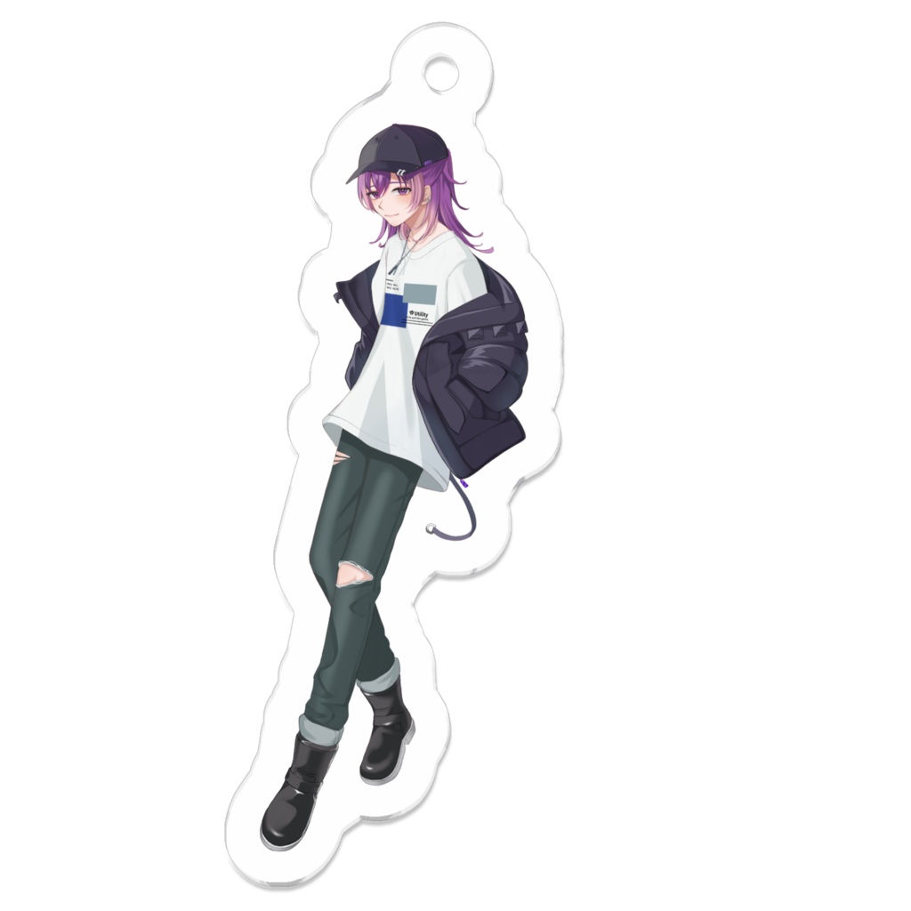 朔真イリス アクリルキーホルダー