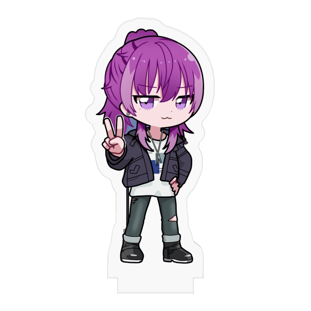 朔真イリス ミニキャラアクリルスタンド