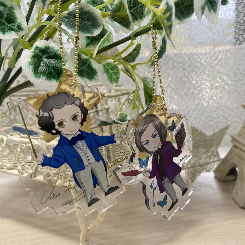 メンデルスゾーン・シューマン アクリルキーホルダー(スタンド付き)